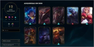 conta de lol nvl 42 com skins - League of Legends