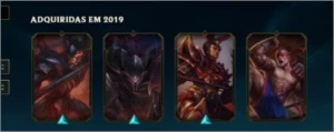 conta de lol nvl 42 com skins - League of Legends