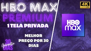 HBO MAX 30 Dias | 1 Tela Privada + Entrega Imediata - Assinaturas e Premium