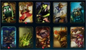 Conta LEAGUE OF LEGENDS - 167 skins - unranked LOL