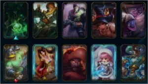 Conta LEAGUE OF LEGENDS - 167 skins - unranked LOL