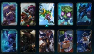 Conta LEAGUE OF LEGENDS - 167 skins - unranked LOL