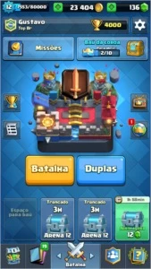 XP 12 Nick Pessoal Baratinha, Não tem troca de nome - Clash Royale