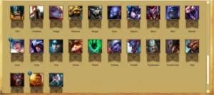 Conta League of Legends - Unranked Lvl 30 + 18 skins LOL