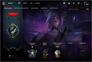 Conta lvl 51 prata 2 main riven 2 skins dela (negociável) - League of Legends LOL