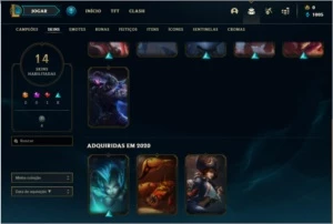 Conta lvl 51 prata 2 main riven 2 skins dela (negociável) - League of Legends LOL