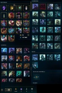 Conta Lol - Lvl 296 - +250 Skins - MF Prestígio +4 Ultimates - League of Legends