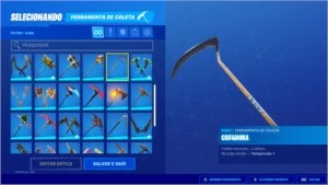 Conta fortnite PC s6 a s10 full, skins raras e Salve o Mundo