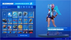 Conta fortnite PC s6 a s10 full, skins raras e Salve o Mundo