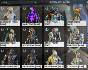 Conta Warframe Excalibur Prime+ Insiguinia Beta Fechado - Steam