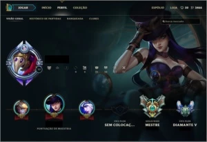 Conta Master - League of Legends LOL