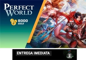Perfect World - Pacote de 8000 Gold - Gift Cards