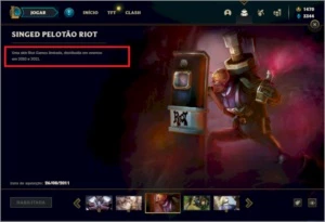Conta prata 2 com 131 champs e 169 skins + 1 RARA - League of Legends LOL