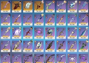 CONTA END GAME / AR 56 / TODOS OS ARCONTES - Genshin Impact