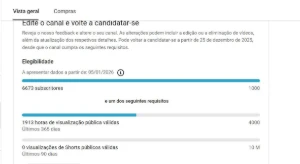 Canal De 6K Pode Se Monetizar Com Mil Horas - Social Media