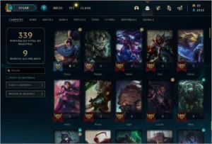 Conta League of Legends Platina 2 LOL