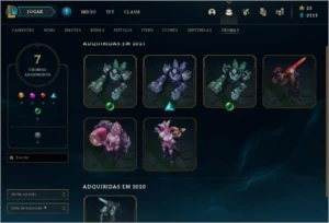 Conta League of Legends Platina 2 LOL