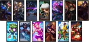CONTA LEAGUE OF LEGENDS BR- 13 SKINS - 44 CHAMPS - UNRANKED LOL