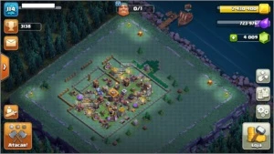 Vendo 01 Conta Clash of Clans CV 9 SEMI com 4K DE GEMAS