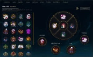 Conta League of Legends Elo Platina V LOL
