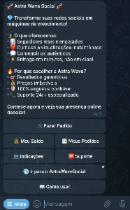 Bot Para Venda De Seguidores No Telegram, Bot De Seguidores - Others