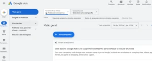 Conta google ads - Redes Sociais