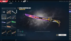 Conta Valorant | Champions 2024 | VANDAL FACA ARCANE