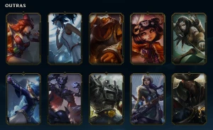 Conta League of Legends Full Acesso - 116 Champs e 96 Skins LOL