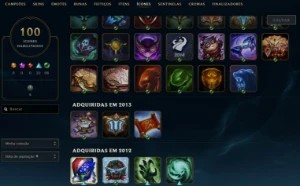 Conta League of Legends Full Acesso - 116 Champs e 96 Skins LOL