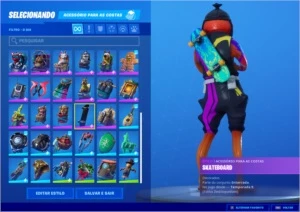 CONTA FORTNITE COM IKONIC, MARSHMELLO, FOICE, SALVE O MUNDO