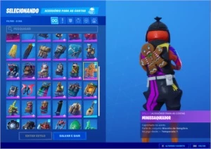 CONTA FORTNITE COM IKONIC, MARSHMELLO, FOICE, SALVE O MUNDO