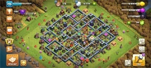 Centro de vila 14 quase full - Clash of Clans
