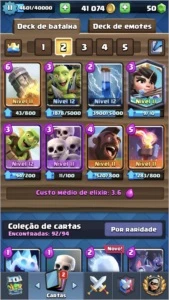Conta COC 11.9.5 e Royale Nível 11 - Clash of Clans