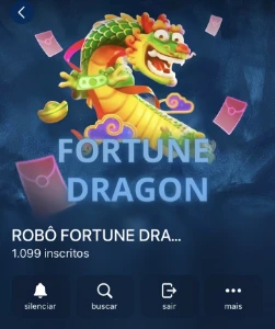 🐉 Robô Fortune Dragon (Pagando Muito)