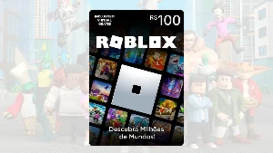 100 Robux gift card roblox ( envio automático) - Gift Cards