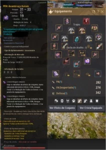 Conta BDO 620 GS Mystic Principal. - Black Desert