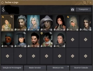 Conta BDO 620 GS Mystic Principal. - Black Desert