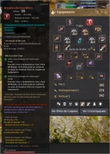 Conta BDO 620 GS Mystic Principal. - Black Desert