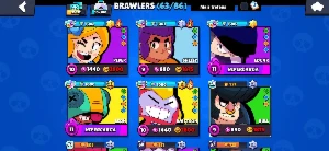 Conta de brawl stars com 30k,skins de hallowen,passe 33