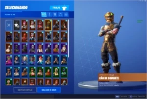 Conta Fortnite (Battle Royale + Salve o Mundo)