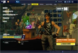 Conta Fortnite (Battle Royale + Salve o Mundo)