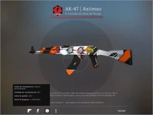 AK ASIIMOV testada em campo (0.1993...) - Counter Strike CS
