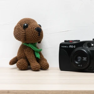 Cachorrinho Marrom em Amigurumi - Artesanato e Personalizados