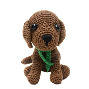 Cachorrinho Marrom em Amigurumi - Artesanato e Personalizados