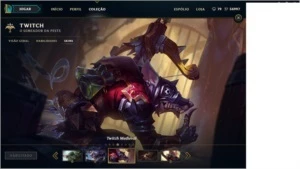 Conta com Skin Riven Season 2 - League of Legends LOL