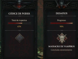 Diablo 4 conta top de temporada. - Blizzard