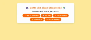 Site com Jogos Educacionais