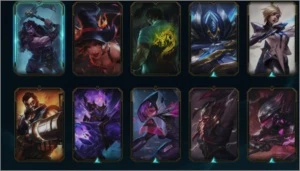 Conta de lol com skins diversas - League of Legends