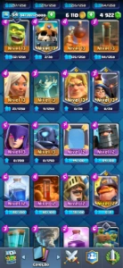 Clash Royale - 6561 Troféus - Level 54 - Torre 15 - Arena 18