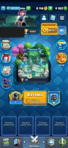 Clash Royale - 6561 Troféus - Level 54 - Torre 15 - Arena 18